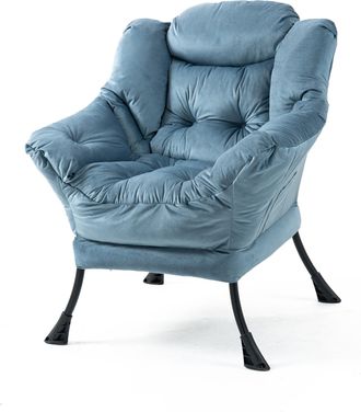 STILVORA Stilvora Sedia Da Ufficio Ergonomica Con Poggiapiedi E Supporto Lombare Ad Aria, Pelle, Nero