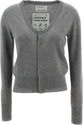 Extreme Cashmere C&aacute;rdigan N&deg;511 Dorothea - Knitwear - Mujer - Gris - ONE SIZE