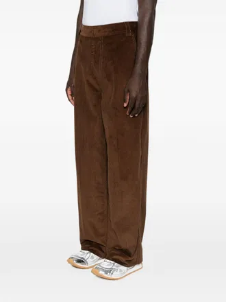 Ami Corduroy Trousers - Brown