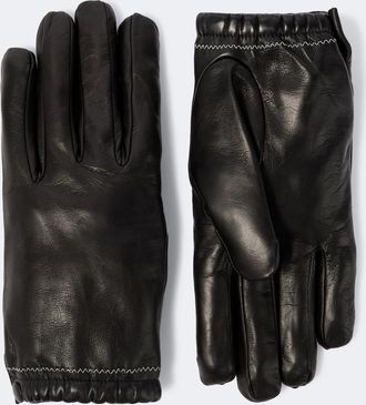 Our Legacy Guantes Rider de piel