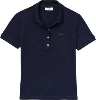 Lacoste Donna, Top, Blu, 3Xl, new
