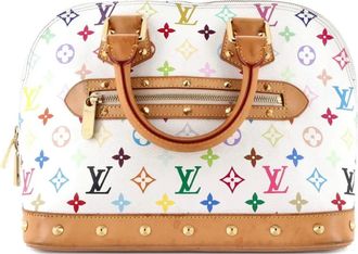 Louis Vuitton Alma NM Multicolour PM tas met monogram - Zwart