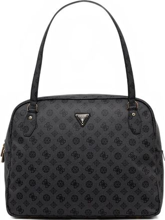 Guess Co Wilder 4G zip-fastening luggage - women - Polyurethane - One Size - Grey