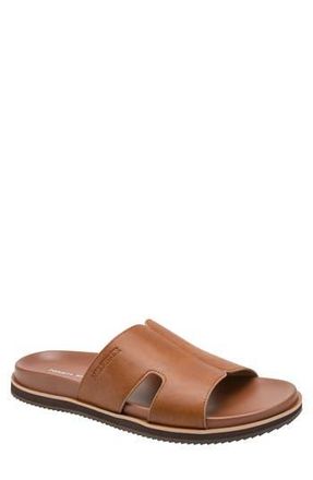 Tommy Hilfiger Welch Slide Sandal in Light Brown at Nordstrom Rack, Size 13