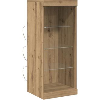 vidaXL Sideboard Artisan oak 41 x 37 x 100 cm Engineered Wood Vidaxl