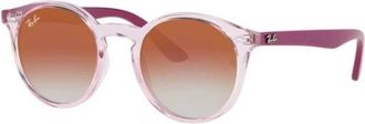 Ray-Ban Junior Rj 9064S 7052V0 Zonnebril - unisex - Zonnebrillen - Roze - 44 MM - Accessoires