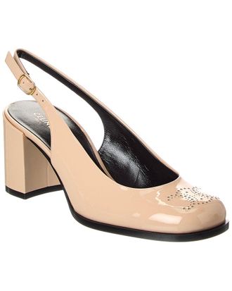 Celine Celine Lily Triomphe Patent Slingback Pump