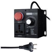 OEM Houhence - Controlador De Voltaje Ca De 220 V Y 4000 W - Regulador De Velocidad Y Temperatura - Placa De Circuito Impreso Fr-4 - Compatible Con Horno 