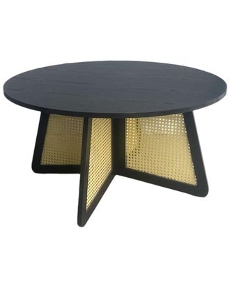 Statements by J. Statements By J Shia Cane Round Coffee Table