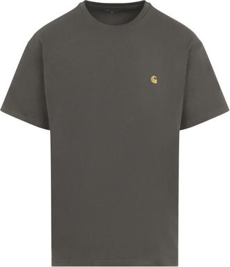 Carhartt Work in Progress Dark Grey Crew Neck T-Shirt