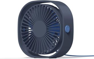 OEM Ventilador Usb Peque&ntilde;o, Mini Ventilador Silencioso, Ventilador Usb Port&aacute;til Con 3 Velocidades Ajustables Para Camping, Oficina, Deportes, Viajes, Alim