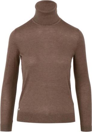 Ralph Lauren Pullover a maniche lunghe Zoe - - Knitwear - Donna - Marrone - L