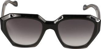K&agrave;dor Marilyn/K-S Oversized Geometric Gradient Sunglasses
