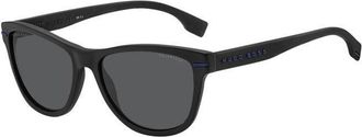 BOSS Boss 1321/S 0VK/M9 Mens Sunglasses Black Size 56