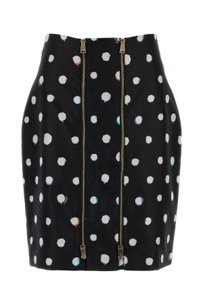 Fendi Printed Taffeta Skirt