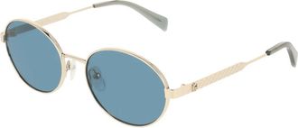 Liu Jo Sunglasses, female, Yellow, Size: 55 MM Lj163S Round Sunglasses