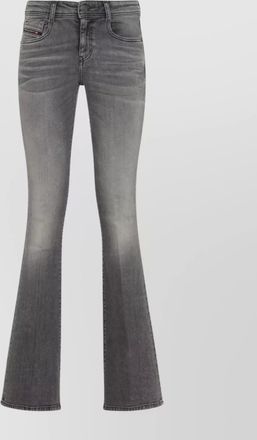 Diesel flared leg denim trousers