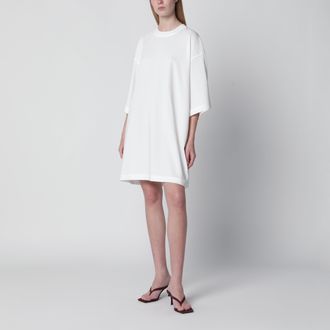 Bottega Veneta White cotton T-shirt dress