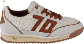 Back70 Womens Jogger Ft Sneakers In Milk Ice Cuoio