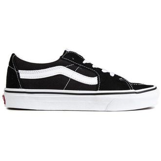 Vans Childrens Unisex Sk8-low Trainers - Black Suede - Size UK 4