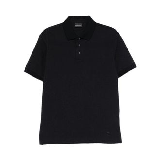 Emporio Armani T-shirts en polos - Heren - Polos - Blauw - S - Tops