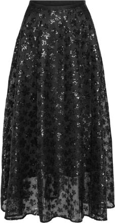 EMM Copenhagen EMM Copenhagen, Rokken, Dames, Zwart, M, Zwarte Bloemenrok