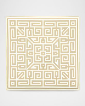 Ginori 1735 Labirinto Cachemire Vide Poche Square Plate
