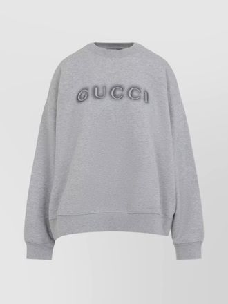 Gucci cotton relaxed-fit sweatshirt