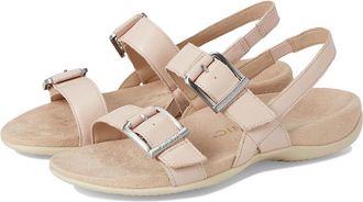 Vionic Reese Slingbacks Womens Sandals Cameo Rose Leather : 8.5 M