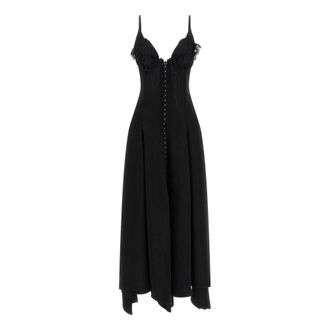 Alexander McQueen Dresses - female - Alexander McQueen - Gowns - Black - S - Dresses