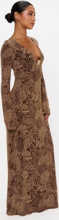 Show me your Mumu Lopez Dress In Shell Sparkle