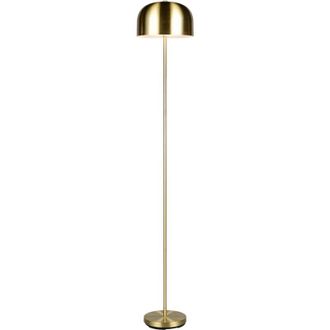 Trio Leuchten Lampada da terra LED ricaricabile, metallo, ottone satinato, H 147 cm, Jeff