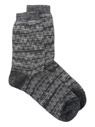 Missoni Calze Zig-Zag In Cotone-Donna