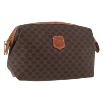 Celine Pre-owned Clutches, female, Brown, Size: ONE SIZE Pre-owned Vintage Pouch