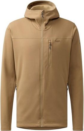 Hagl&ouml;fs Rosson Mid Hood Fleecejacke f&uuml;r Herren | braun/beige