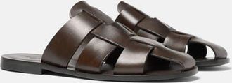 Scarosso Perseo Sandals in Brown - Calf at Nordstrom, Size 43.5