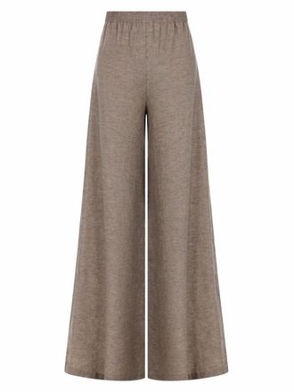 Fabiana Filippi Amelia Wide-Leg Linen Pants