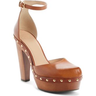 Chlo&eacute; Lola Platform Pump in Brown at Nordstrom, Size 10Us
