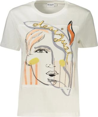 Desigual Mujer, Camisetas, Multicolor, Talla: S