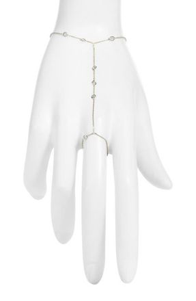 Vidakush Raindrop Hand Chain in Silver at Nordstrom, Size 6