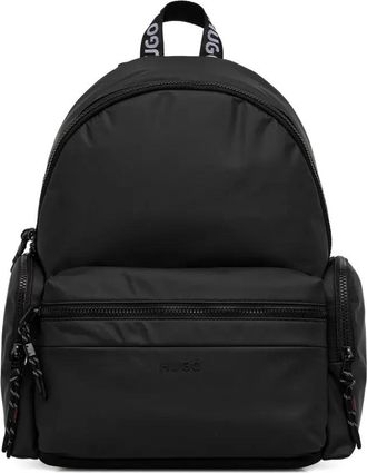 HUGO BOSS Zaino Wanner con logo - Nero