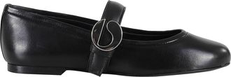Coperni Black Ballerina Strap Flats