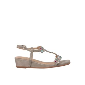 Alma En Pena Wedges, female, Yellow, 4 UK, Heeled sandal details