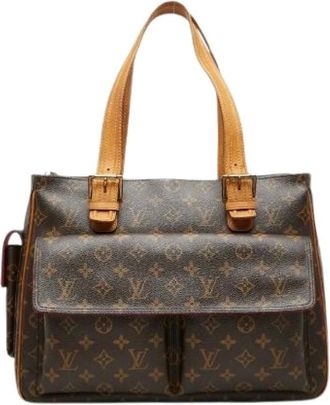 Louis Vuitton Pre-owned Monogram Multipl Cite Tote Bag - Pre-owned - Mujer - Marr&oacute;n - ONE SIZE
