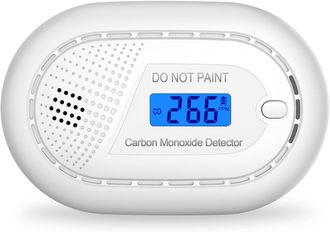 OEM Detector De Mon&oacute;xido De Carbono Alarma Port&aacute;til Con 10 A&ntilde;os De Vida &Uacute;til, Detector De Co Plano Sin Taladrar Seg&uacute;n Norma Europea En 50291 Para Estufa-c