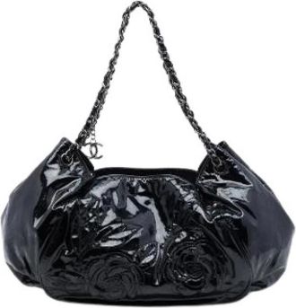 Chanel Pre-owned Leather chanel-bags - Dames - Vintage Schoudertas - Zwart - ONE Size - Vintage