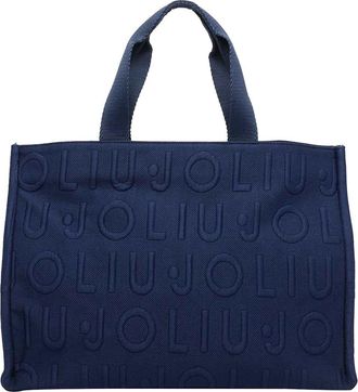 Liu Jo Blue Logo Tote Bag