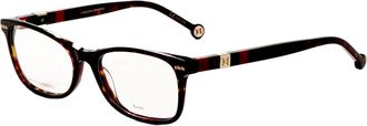 Carolina Herrera Womens 54 mm Red Opticals