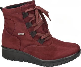 Josef Seibel Calais 08 Boot - Dames - Veterlaarzen - Rood - 38 EU - Schoenen