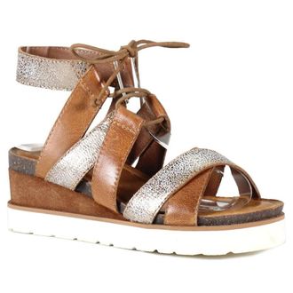 Diba Diba True Gitty Yup Sandals Luggage Gold Ankle Strap Platform ZAP757
